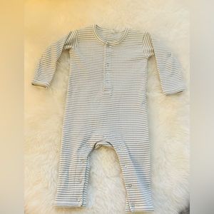 Quincy Mae Ribbed Baby Jumpsuit